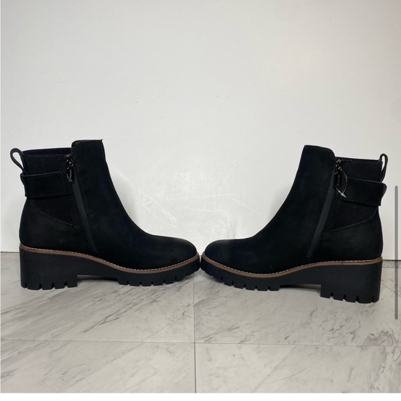 Blondo Dahlia Black Nubuck Buckle Boot 9M - Picture 4 of 9